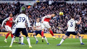 Berbalas Gol Tottenham Vs Arsenal Imbang 1 1 Di Babak Pertama Liga Inggris