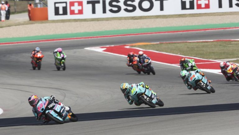 Hasil Moto3 Amerika Serikat Guido Pini Juara Veda Ega Gagal Finis