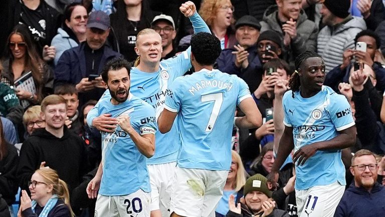 Man City Hajar Brentford 3 0 Haaland Cs Jaga Asa Juara Premier League