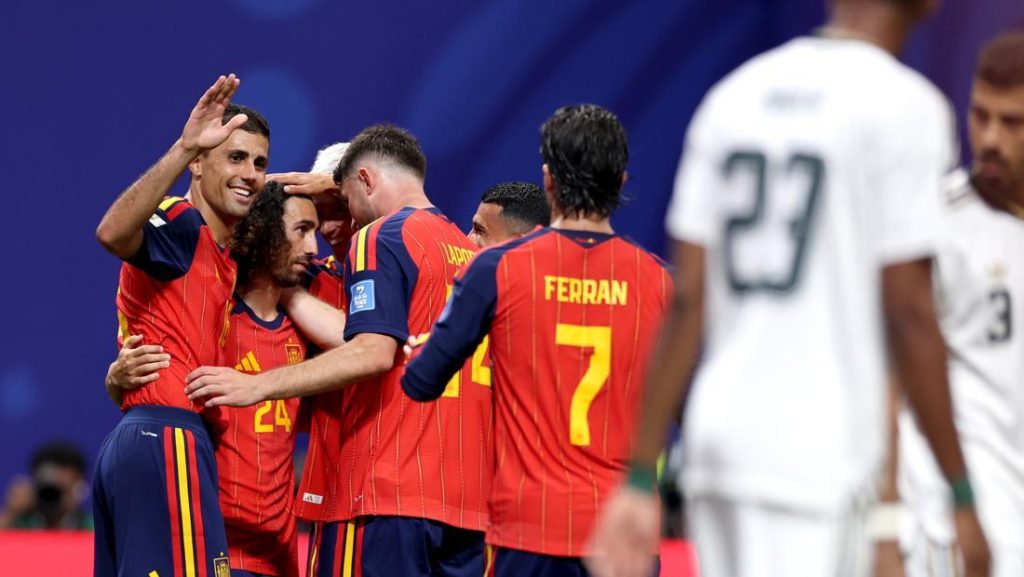 Hasil Spanyol Vs Arab Saudi Tim Matador Menang 4 0