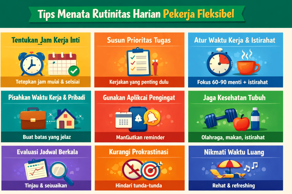 Panduan Manajemen Waktu Cara Memisahkan Waktu Kerja Dan Waktu Istirahat Di Rumah Secara Efektif